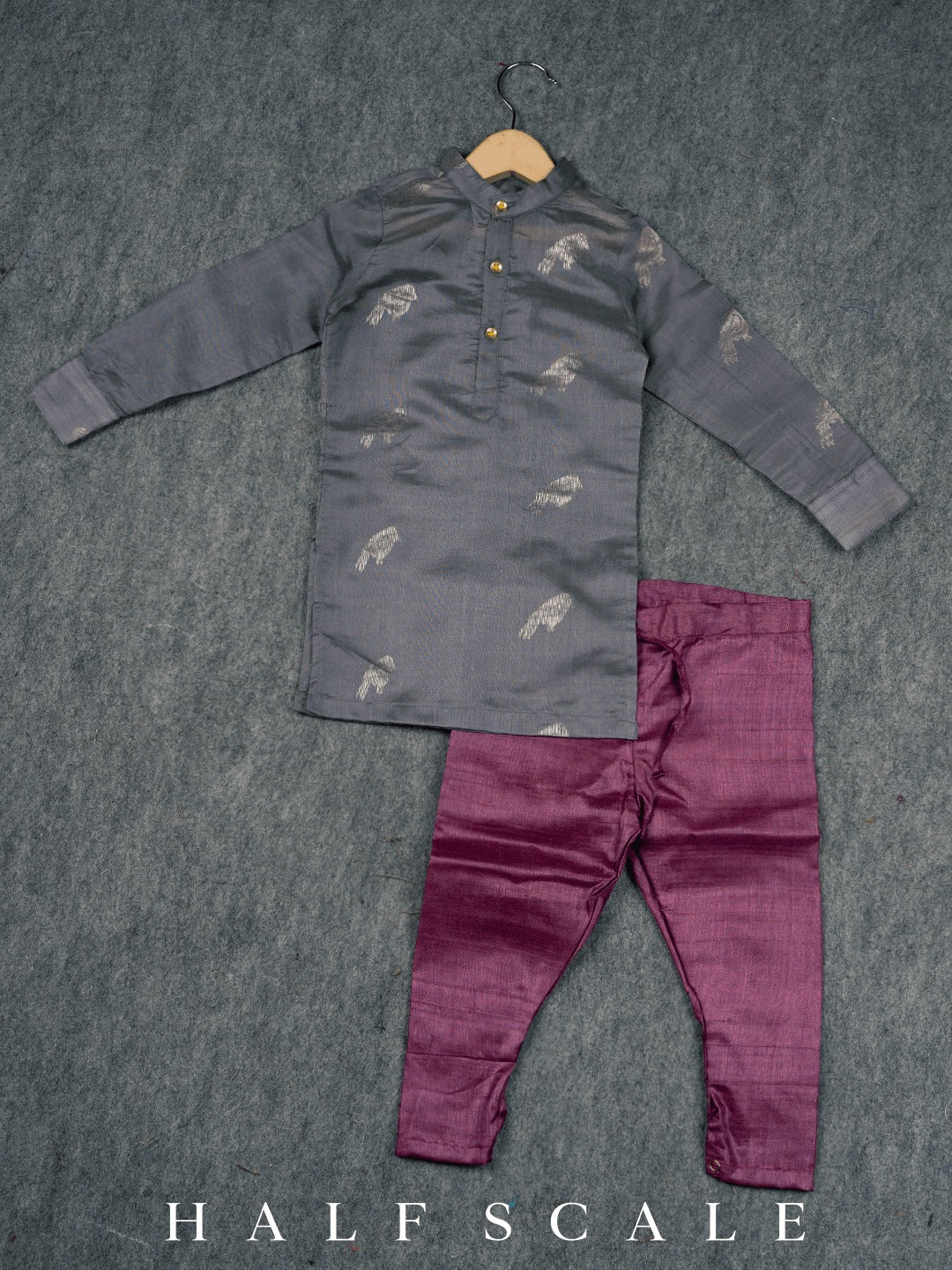 KANJIVARAM SILK KURTA SET