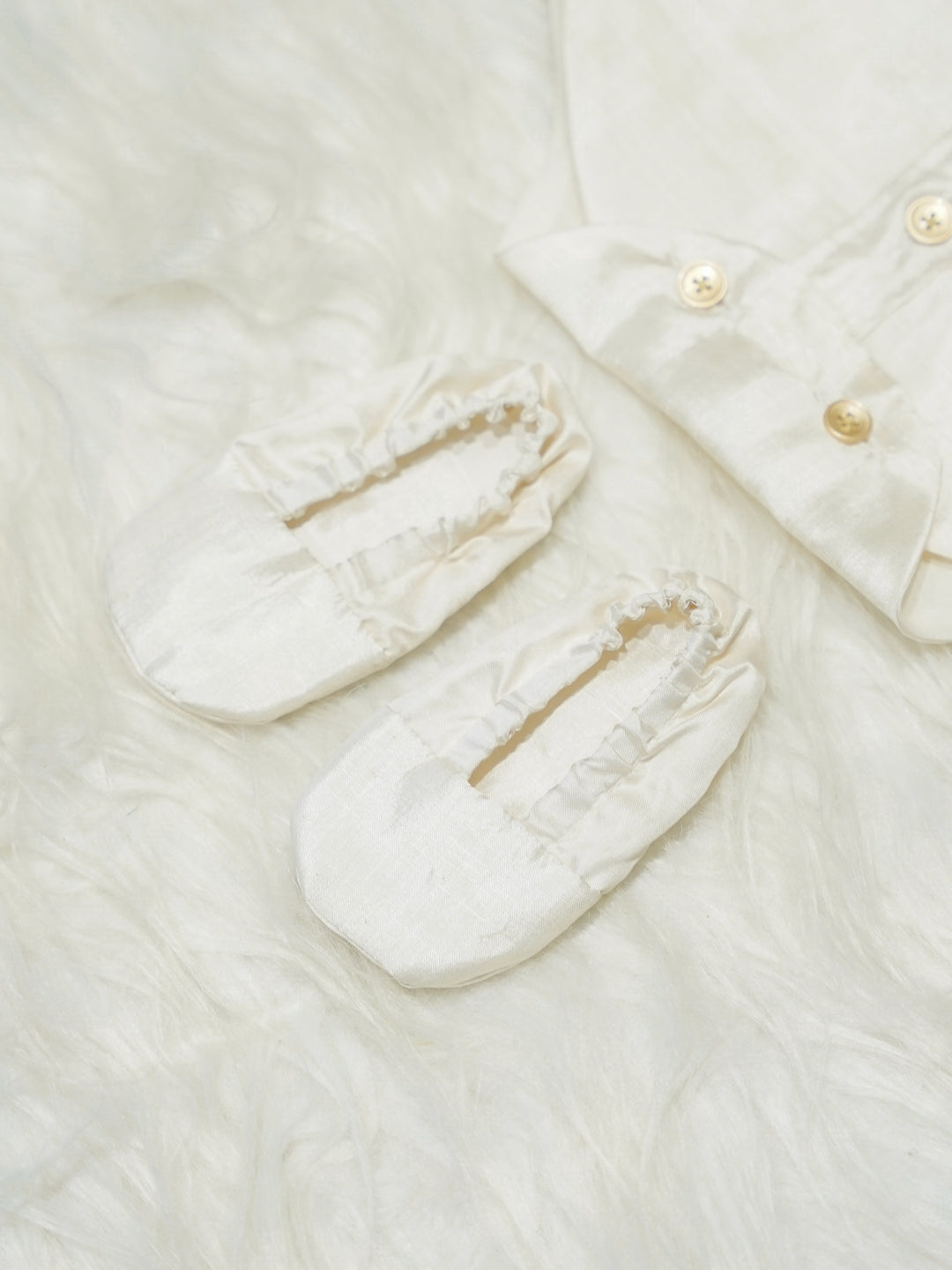 Off-White Signature Newborn Baby Boy Silk Romper | Luxury Baby Boy Gift Box