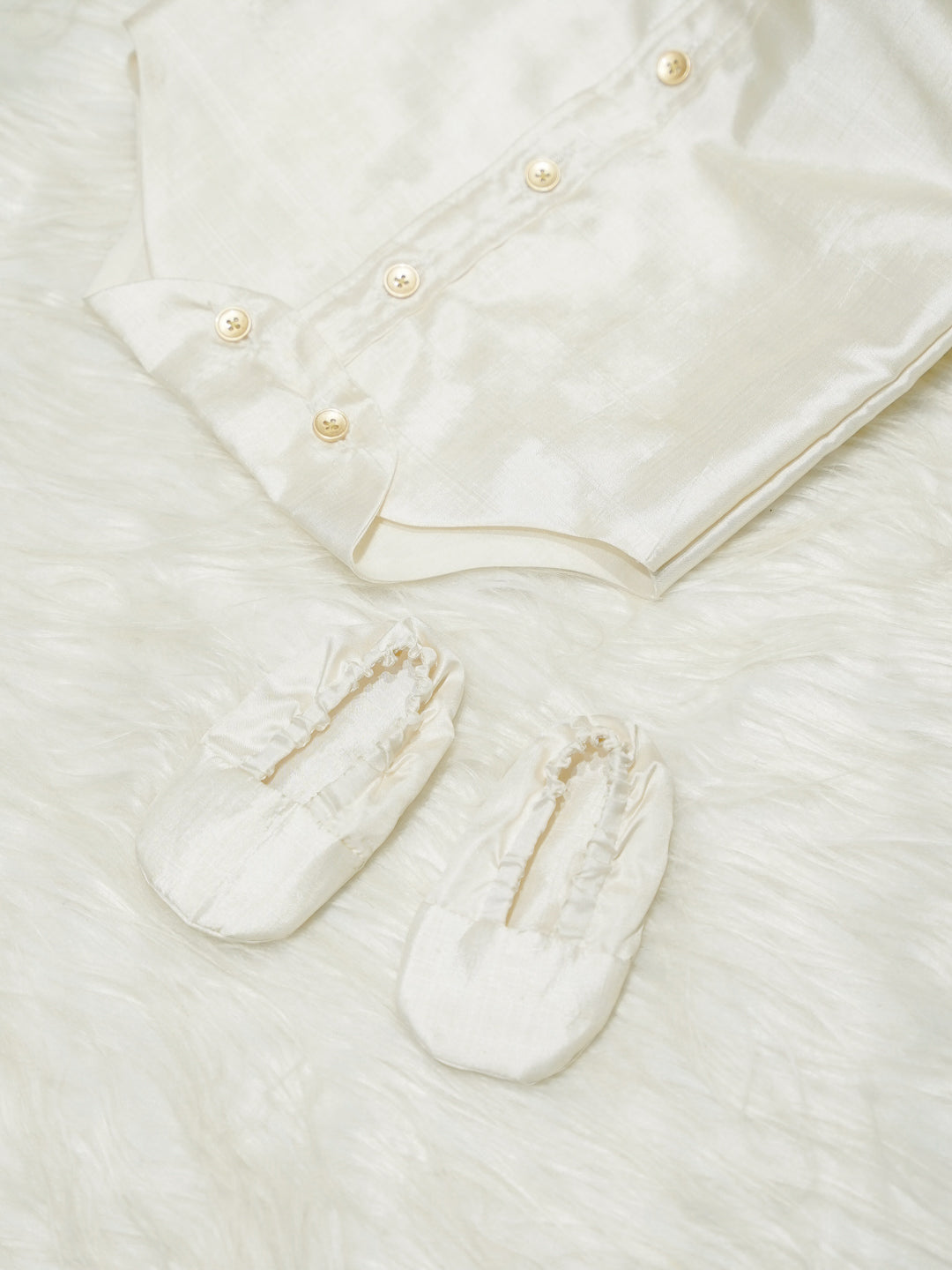Off-White Signature Newborn Baby Boy Silk Romper | Luxury Baby Boy Gift Box