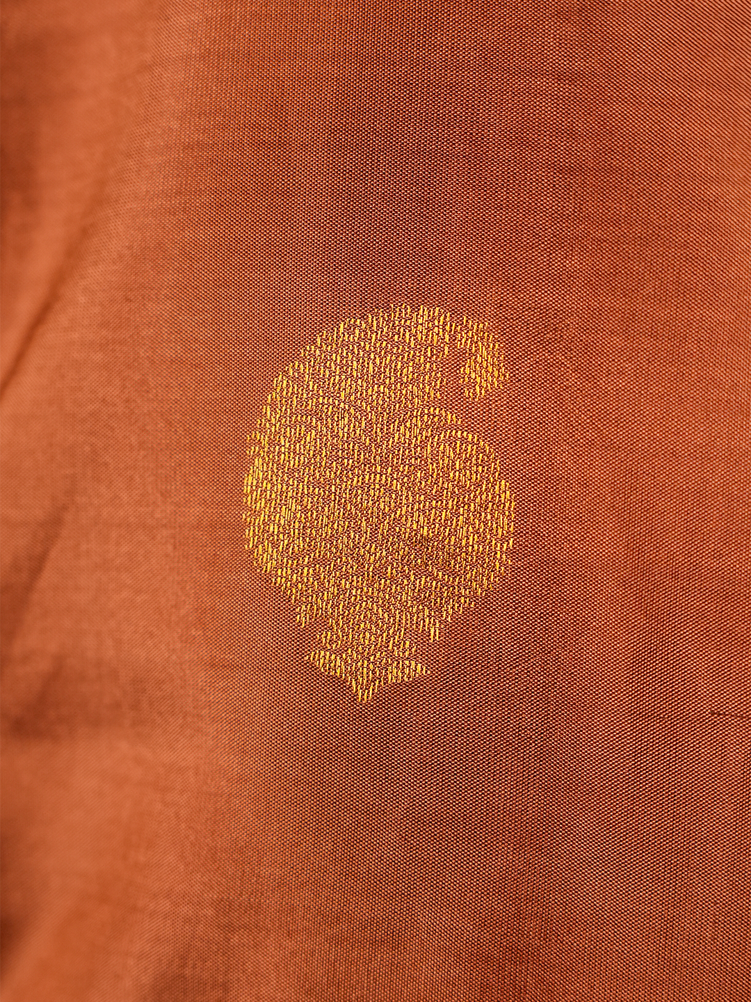 Chocolate Brown Pure Kanchipuram Silk Kurta Set