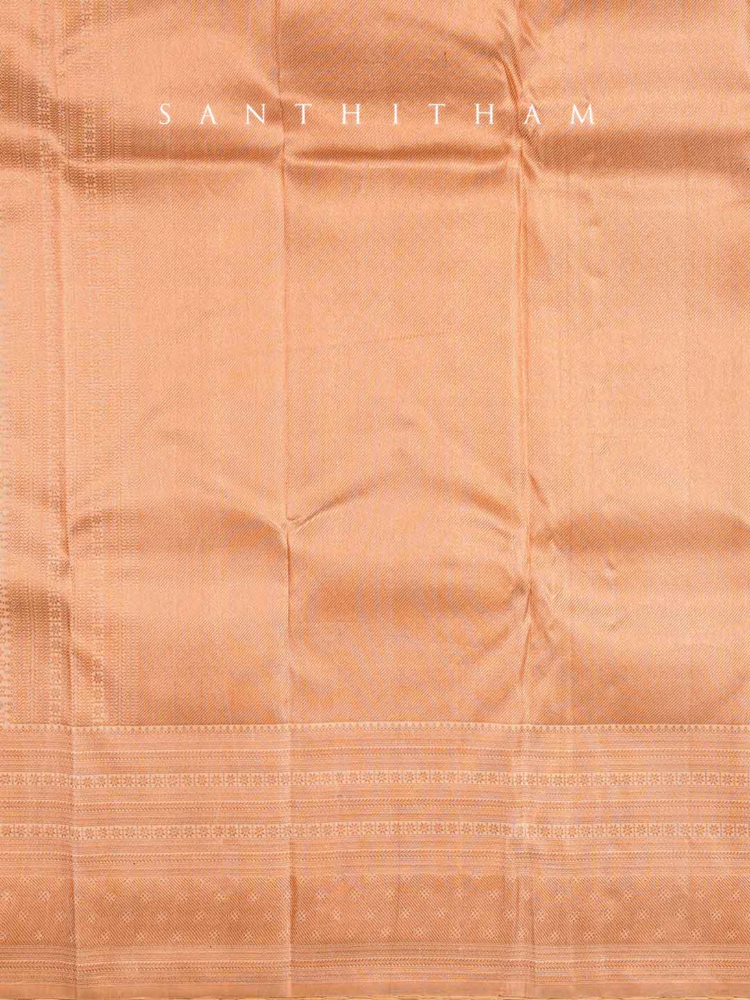 Sandal Colour Soft Silk Saree
